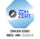 Zertifiziert nach DIN EN 1090